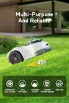 N1000 Robot Lawn Mower Perimeter Wire Free RTK,TOF,Vision Robotic Lawnmower 0.75 Acres,AI-Assisted Mapping,Virtual Boundary,Multi-Zone Management,APP Control,Cut Height 0.8"-3.5",Anti-Theft