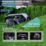 AirSeekers Robot Lawn Mower 21.9V 15000mAh 328.5Wh, 65% Slope, 2400㎡ Mowing Area, AI Vision & RTK Auto-Mapping, 1.18"-3.54" Cutting Height, Smart Collision Avoidance, APP Control, IPX6 Waterproof