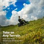 Greenworks 80V 42" Zero Turn Riding Lawn Mower, (4) 5.0Ah Batteries and(3) 8A Dual Port Rapid Charger