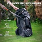 AirSeekers Robot Lawn Mower 21.9V 15000mAh 328.5Wh, 65% Slope, 2400㎡ Mowing Area, AI Vision & RTK Auto-Mapping, 1.18"-3.54" Cutting Height, Smart Collision Avoidance, APP Control, IPX6 Waterproof