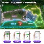 AirSeekers Robot Lawn Mower 21.9V 15000mAh 328.5Wh, 65% Slope, 2400㎡ Mowing Area, AI Vision & RTK Auto-Mapping, 1.18"-3.54" Cutting Height, Smart Collision Avoidance, APP Control, IPX6 Waterproof