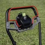 Earthquake 60V Walk Behind String Mower, Includes Two 4Ah Batteries, 22” Cutting Diameter, Three Cutting Speed Dial, 14” Never-Go-Flat Wheels, Easy Assembly, Adjustable Handlebar, Model #44965