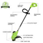 Greenworks 48V (2x24V) 17" Cordless Push Mower, 10" String Trimmer, 320 CFM Blower，10" Chainsaw，and 22" Hedge Trimmer Combo Kit