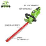 Greenworks 48V (2x24V) 17" Cordless Push Mower, 10" String Trimmer, 320 CFM Blower，10" Chainsaw，and 22" Hedge Trimmer Combo Kit