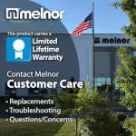 Melnor Mini Oscillator Sprinkler Bundle, Black/Yellow