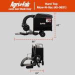 Agri-Fab 32 CU FT Hardtop Mow-N-Vac