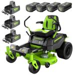 Greenworks Crossoverz Zero Turn Lawnmower, 80V