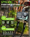 RAINPOINT 2 Zone Water Timer for Garden Hose