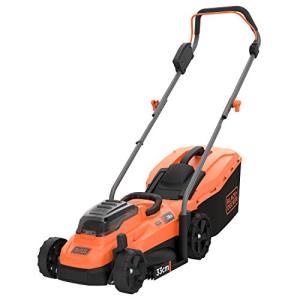 BLACK+DECKER 18V Battery Lawn Mower with Baskets