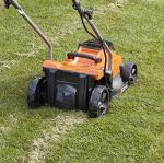 BLACK+DECKER 18V Battery Lawn Mower with Baskets