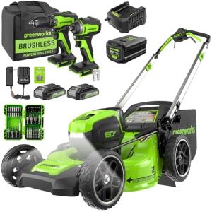 Greenworks 80V Self-Propelled Cordless Lawn Mower