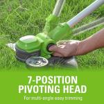 Greenworks 48V Cordless Mower and Trimmer Combo Kit