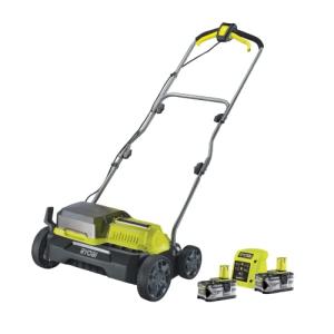 RYOBI 18V Cordless Scarifier with 2 Batteries