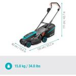 Gardena PowerMax 37 Cordless Lawn Mower Set