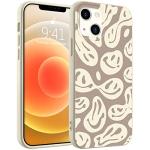 Trippy Smiley iPhone 12/12 Pro Case - White
