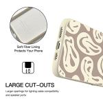 Trippy Smiley iPhone 12/12 Pro Case - White