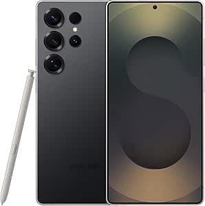SAMSUNG Galaxy S25 Ultra SM-S938B/DS 256GB 12GB RAM AI Smartphone, Factory Unlocked, Global Model - Titanium Black