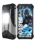 8849PRO Tank 3 Pro Rugged Smartphone 5G, Android 14 Mobile Phones with Projector, 36GB RAM+512GB ROM, 6.79" Waterproof Unlocked Cell Phone 23800mAh, 2TB Expand/OTG(Support T-Mobile&Verizon Only)