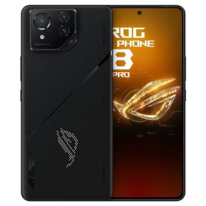 ASUS ROG Phone 8 Pro Unlocked Android Phone, US Version, 6.78" 165Hz AMOLED Display, 512GB, 16GB RAM, 5500mAh Battery, 50MP Gimbal Camera, 32MP Front, Snapdragon 8 Gen 3, Dual-SIM, Phantom Black