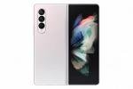 Samsung Galaxy Z Fold 3 Factory Unlocked Android Cell Phone Smartphone Foldable Dual Screen 256GB Storage, Phantom Silver