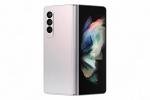 Samsung Galaxy Z Fold 3 Factory Unlocked Android Cell Phone Smartphone Foldable Dual Screen 256GB Storage, Phantom Silver