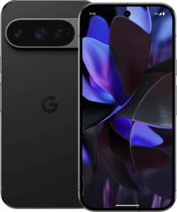 Google Pixel 9 Pro - Unlocked Android Smartphone with Gemini, Triple Rear Camera System, 24-Hour Battery, and 6.3" Super Actua Display - Obsidian - 256 GB (Renewed Premium)