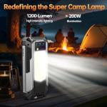 OUKITEL WP100 Titan Rugged Smartphone 5G - 33000mAh Rugged Phone with Projector, 48GB+512GB Unlocked Android 14 Cell Phones with 1200 Lumens Camping Light, 6.8'' FHD+120Hz Smartphone, 200MP, T-Mobile