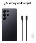 SAMSUNG Galaxy S25 Ultra SM-S938B/DS 512GB 12GB RAM AI Smartphone, Factory Unlocked, Global Model - Titanium Black