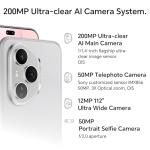 Honor 400 Pro Dual-SIM 512GB ROM + 12GB RAM (GSM Only | No CDMA) Factory Unlocked 5G Smartphone (Lunar Grey) - International Version