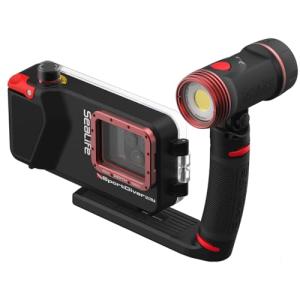 SeaLife SportDiver Ultra Underwater Smartphone Scuba Housing & Sea Dragon 2500 Lumen Light, Waterproof Photography, Easy Camera Controls, Fits Most Phones