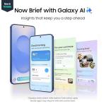 SAMSUNG Galaxy S25+ Cell Phone, 512GB AI Smartphone, Unlocked Android, AI Camera, Fast Processor, ProScaler Display, Long Battery Life, 2025, Silver Shadow (Renewed)