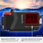SeaLife SportDiver Ultra Underwater Smartphone Scuba Housing & Sea Dragon 2500 Lumen Light, Waterproof Photography, Easy Camera Controls, Fits Most Phones