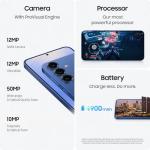 SAMSUNG Galaxy S25+ Cell Phone, 512GB AI Smartphone, Unlocked Android, AI Camera, Fast Processor, ProScaler Display, Long Battery Life, 2025, Navy (Renewed)