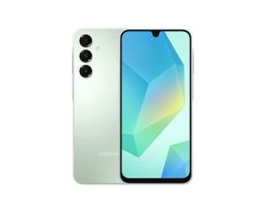 SAMSUNG Galaxy A16 4G (SM-A165M/DS), 128GB 6GB RAM, Dual SIM, Factory Unlocked GSM, International Version (25W Power Adapter Bundle) - (Light Green)