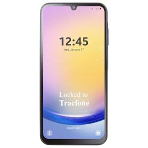 Tracfone | Samsung Galaxy A25 5G | Locked | 128GB |5000mAh Battery | 50MP Main Camera | 6.5-in. AMOLED Display | Black