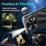 OUKITEL C59 Pro Unlocked Cell Phone Android 15-6.88”HD+ Screen 10000 mAh Battery 24GB +256GB Expand 1TB Mobile Phones with 120LM Flashlight, NFC 13MP Camera Smartphone, Fingerprint/4G Dual SIM/OTG