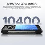 DOOGEE Fire 6 Rugged Phone with Thermal Image Camera,10400mAh,16GB+256GB Android 14 Cell Phone Unlocked,50MP AI Camera,6.56" HD+IPS Display Rugged Smartphone,IP68 Waterproof Phone,Face Unlock/OTG