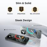 DOOGEE Blade GT Play 5G Rugged Smartphone Unlocked with RGB LED Light Effect,Rugged Phone 6.72" FHD+ 120Hz,6nm D7025 CPU,20GB+256GB, 10.5 mm Ultra-Thin Gaming Phones,5800mAh/50MP AI Camera/NFC