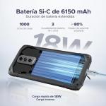 DOOGEE Blade 10 Ultra Energy Android 15 Rugged Phone 4.5G, 10.7mm Ultra-Thin,Octa Core Rugged Smartphone, 6.56" HD+90Hz, 64MP Camera, 6150mAh Battery, IP68/IP69K Waterproof Phone, NFC/Face Unlock