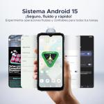 DOOGEE Blade 10 Ultra Energy Android 15 Rugged Phone 4.5G, 10.7mm Ultra-Thin,Octa Core Rugged Smartphone, 6.56" HD+90Hz, 64MP Camera, 6150mAh Battery, IP68/IP69K Waterproof Phone, NFC/Face Unlock