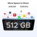 DOOGEE Note 59 Pro+ 5G Unlocked Phone, Android 15 Cell Phone, 5G Dual SIM,36GB+512GB/2TB Expand, 6.75" HD+ 120Hz Display, 50MP AI Camera, 6250mAh, Face & Fingerprint Unlock/Widevine L1/NFC/GPS