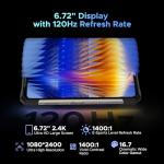 DOOGEE S200 Rugged Smartphone 5G Unlocked, 256GB+32GB Rugged Phone with 1.32" Rear Screen, 10100mAh Battery, Android 14,100MP+20MP Night Vision Camera