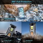 8849 Tank 2 Rugged Smartphone Unlocked, Android 13 Mobile Phone with Projector, 6.79’’ Waterproof Cell Phones 512GB, Dual 4G Sim/24GB RAM/108MP Camera/OTG/WiFi/GPS/Dual Camping Light
