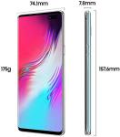 Samsung Galaxy S10 (5G) 256GB / 8GB RAM SM-G977B Single-SIM (GSM Only, No CDMA) Factory Unlocked Android Smartphone - International Version (Crown Silver)