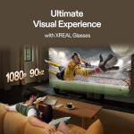 XREAL Beam Pro 5G, The AR Glasses Spatial Computing Companion, 3D Cameras, Android 14, Supports All Google Play Store apps, Multiple Spatial Experiences for Movies, TV and Gaming, FHD 1080p (8G+256G)