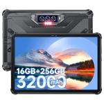OUKITEL RT7 Rugged Android Tablet - 16GB+256GB 1TB Expandable Waterproof Tablet, 32000mAh Battery, 10.1 Inch FHD+Tablets, 33W Fast Charging Tablet PC, 48MP+32MP Camera,4G Dual SIM/5G WiFi/GPS/T-Mobile
