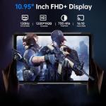 8849 Tank Pad Tablet 10.95 inch, 5G Android 14 Rugged Tablet with Projector, 32GB+512GB/(2TB Expand) IP68 Waterproof Unlocked Outdoor Tablets 21000mAh, 32MP+50MP Camera/Camping Light/WiFi/GPS/OTG