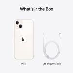 Apple iPhone 13, 256GB, Starlight - GSM Carriers (Renewed)
