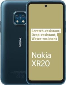 Nokia XR20 Dual-SIM 64GB ROM + 4GB RAM (GSM Only | No CDMA) Factory Unlocked 5G Smartphone (Ultra Blue) - International Version