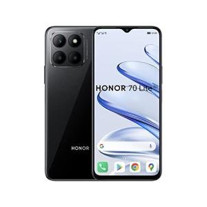 Honor 70 Lite Dual-SIM 128GB ROM + 4GB RAM (Only GSM | No CDMA) Factory Unlocked 5G Smartphone (Midnight Black) - International Version